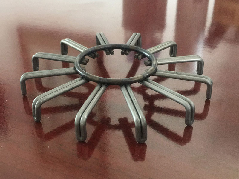 12筋雙褶皺袋籠接頭