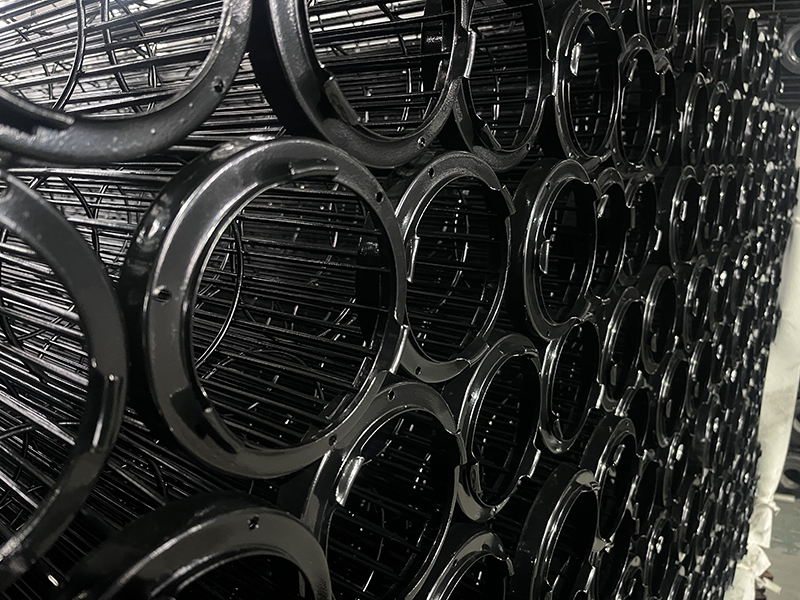 帶百葉窗設計雙節式有機硅袋籠